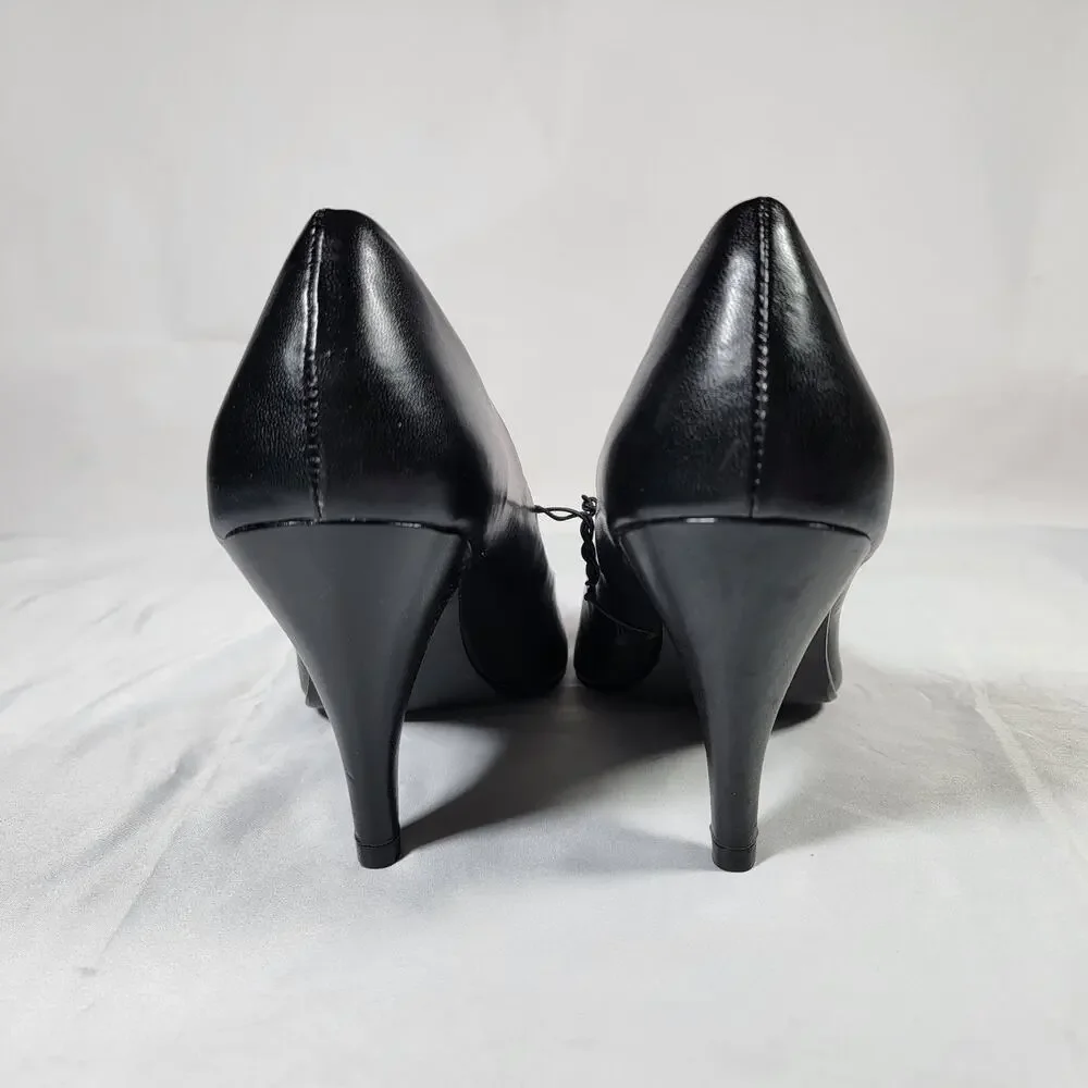 New High Heel Black Pumps Unlisted By Kenneth Cole Women's Size 9 Classic Dress